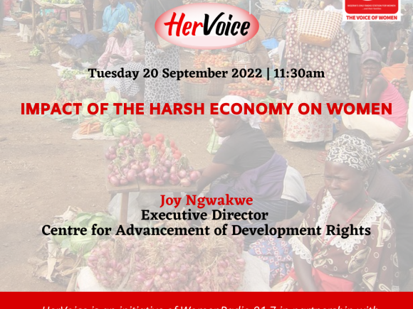 IMPACT OF THE HARSH ECONOMY ON WOMEN