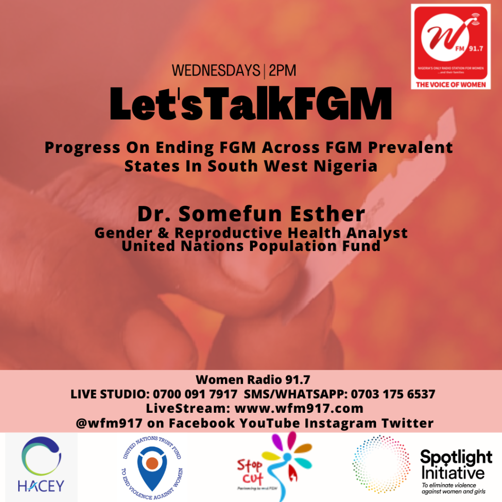 Progress On Ending FGM Across FGM Prevalent  States In South West Nigeria