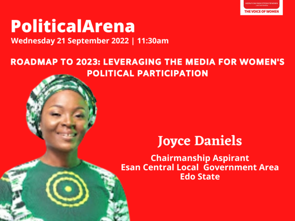 Roadmap to 2023: Leveraging the media for women’s political participation