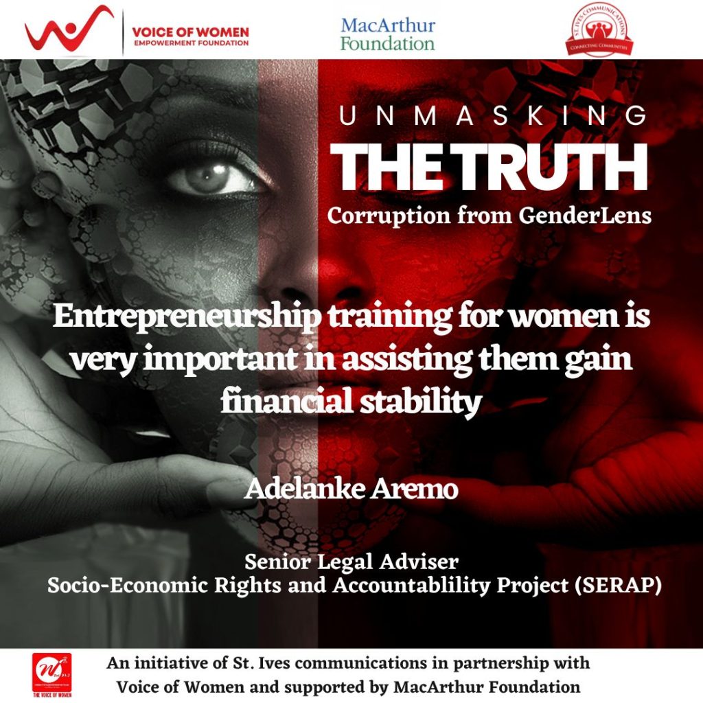 Empowering grassroot women to fight corruption