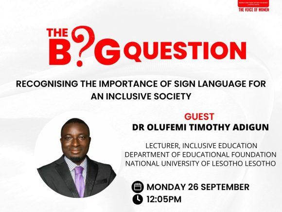 Recognising the Importance of Sign Language for an Inclusive Society