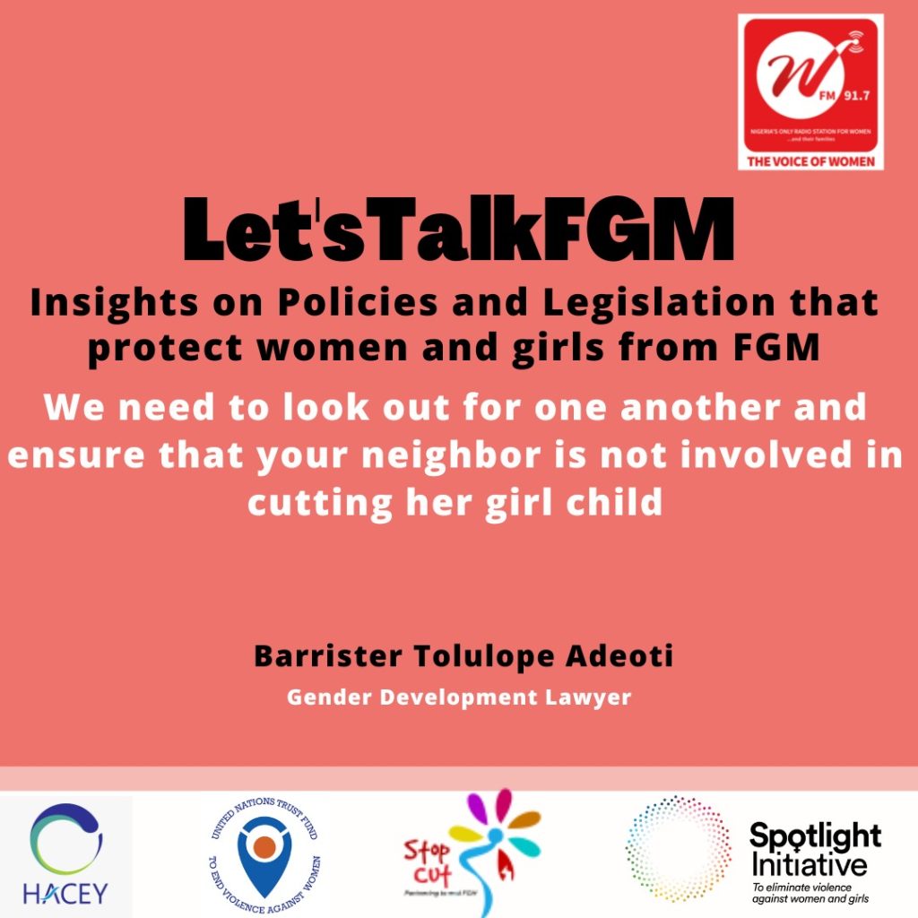 Insights on Policies and Legislation that protect women and girls from FGM