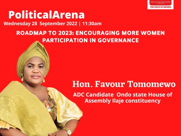 Roadmap to 2023: Encouraging More Women Participation in Governance