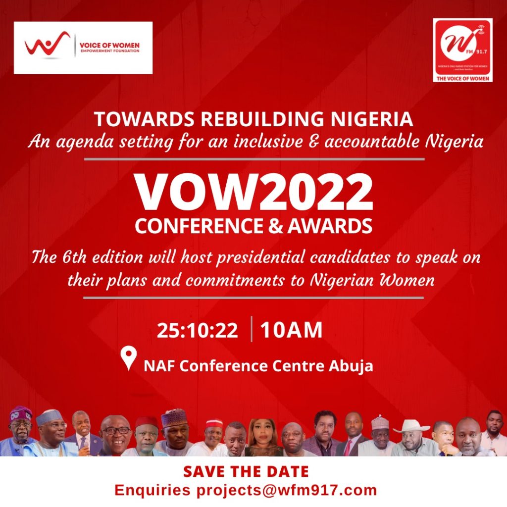 VOW2022 inaugurates committee. Hosts presidential candidates