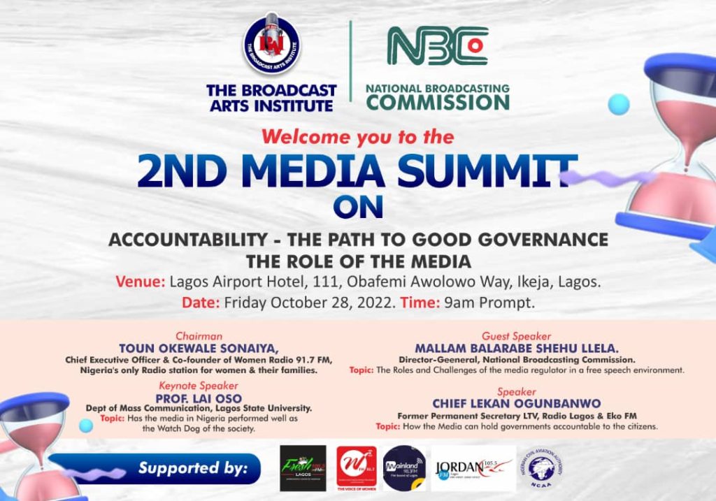 2nd Media Summit on Accountability