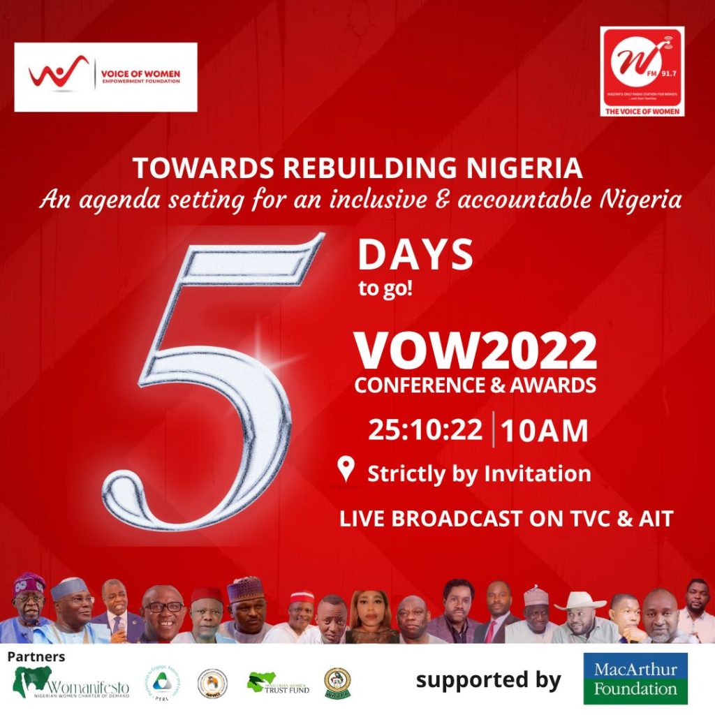 5 days to VOW2022