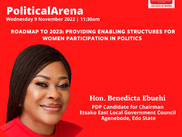 Roadmap to 2023: Providing Enabling Structures for Women Participation in Politics