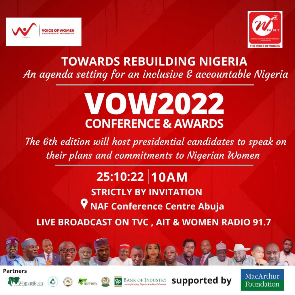 6th edition of Voice of Women Conference and Awards