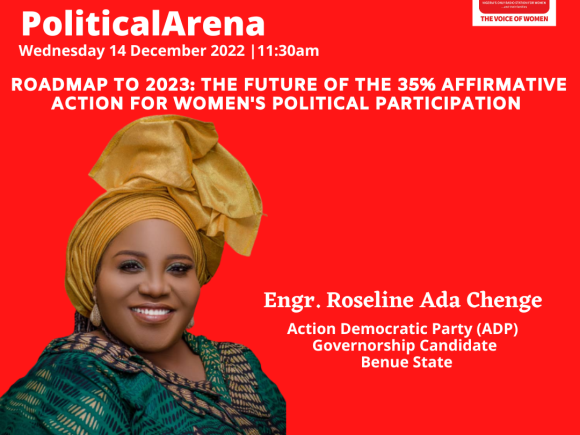 Roadmap to 2023: The Future of the 35% Affirmative Action for Women’s Political Participation