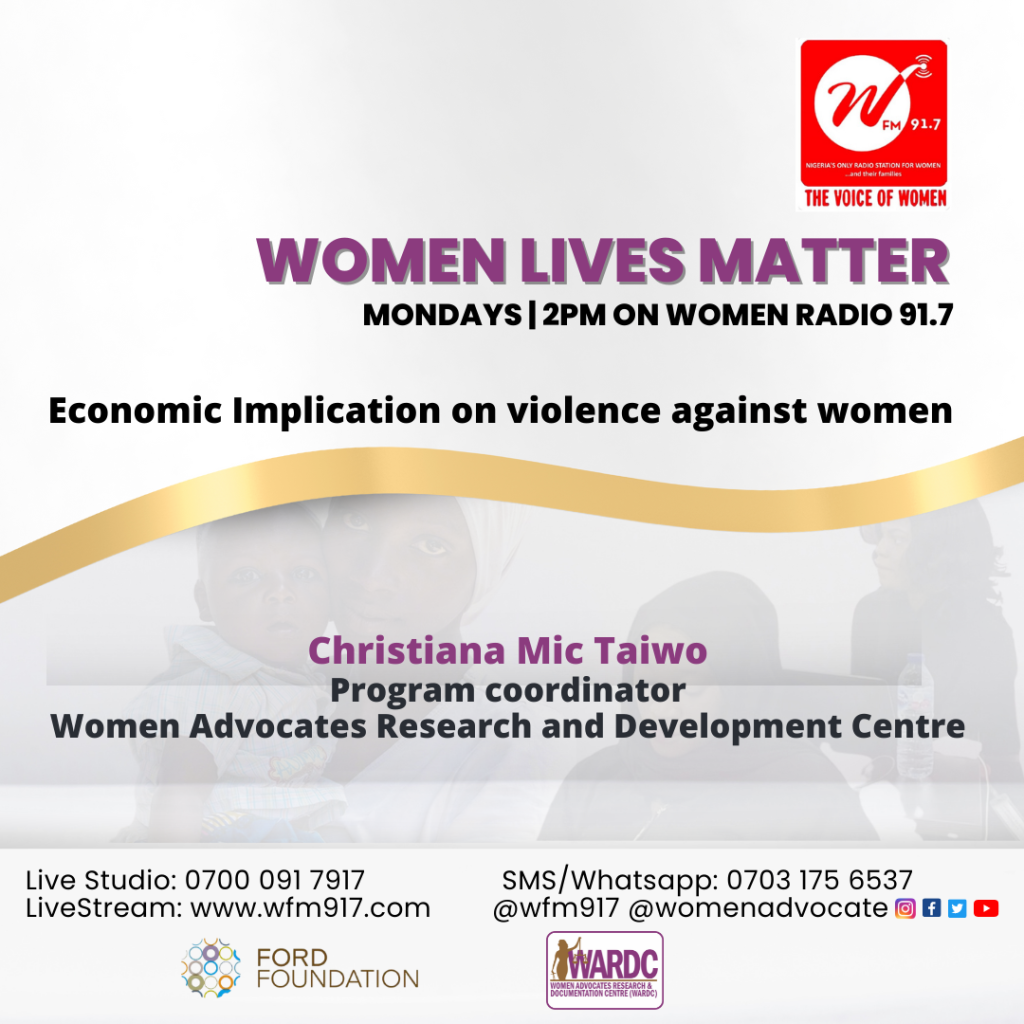 Women Lives Matter – Economic Implication on violence against women