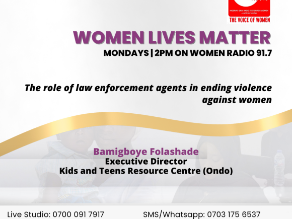 Women Lives Matter – The role of law enforcement agents in ending violence against women