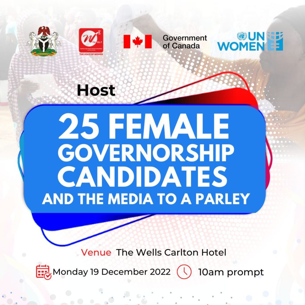 Media Engagement with 25 Female Governorship Candidates in Abuja