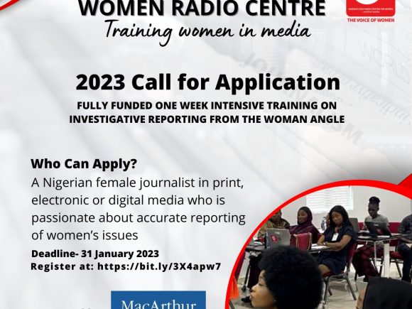 2023 Call For Application for One Week Fully Funded Training