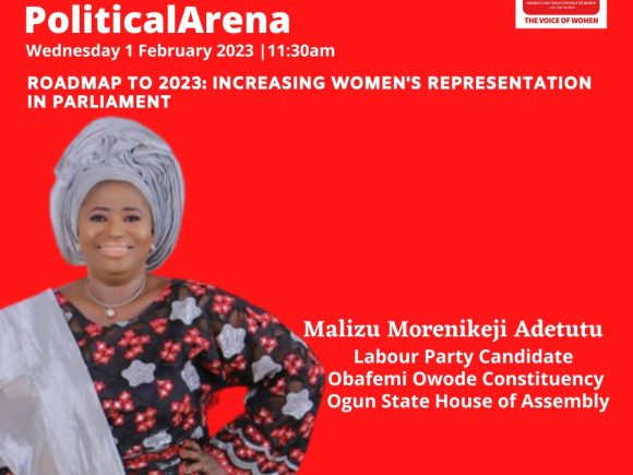 Roadmap to 2023: Increasing Women’s Representation  in parliament