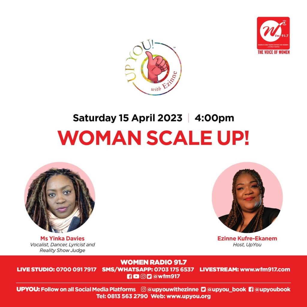 Woman scale up