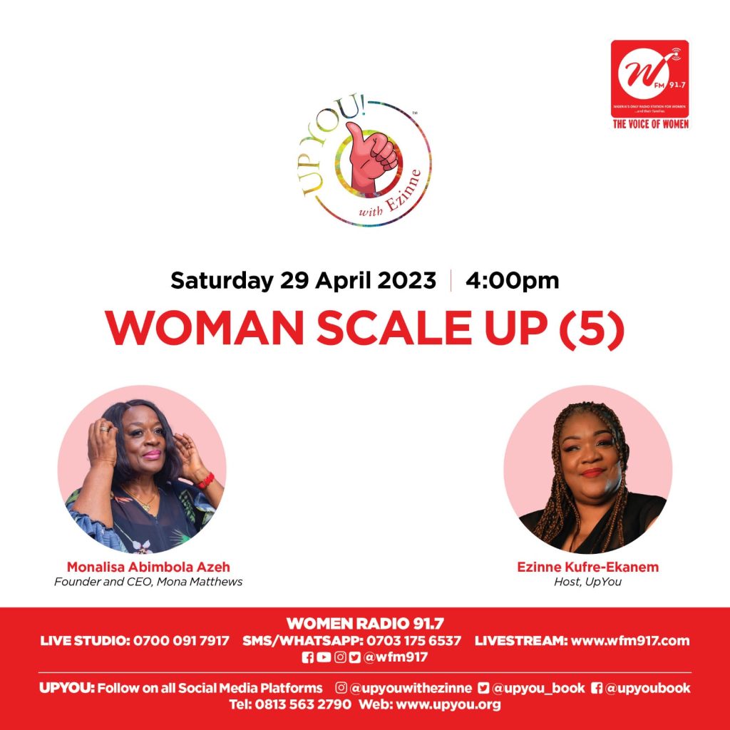 Woman scale up