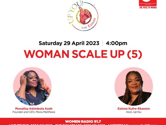 Woman scale up