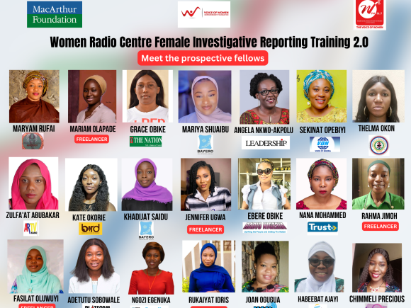 Meet the prospective fellows of the 2023 Women Radio Centre, Female Investigative Reporting Training 2.0