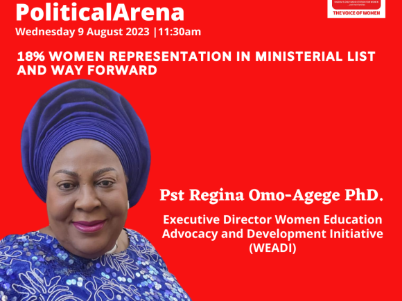 18% Women Representation In Ministerial List And Way Forward