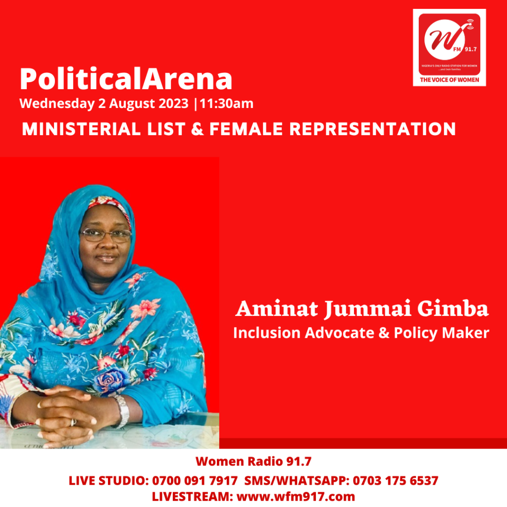 Ministerial List & Female Representation