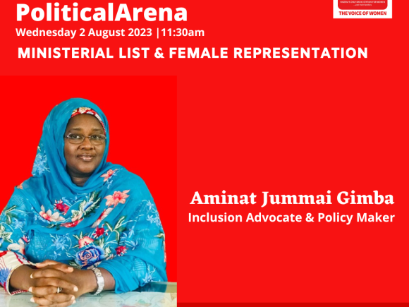 Ministerial List & Female Representation