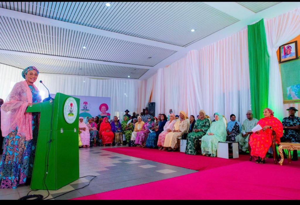 First Lady renames auditorium after Maryam Abacha