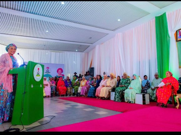 First Lady renames auditorium after Maryam Abacha