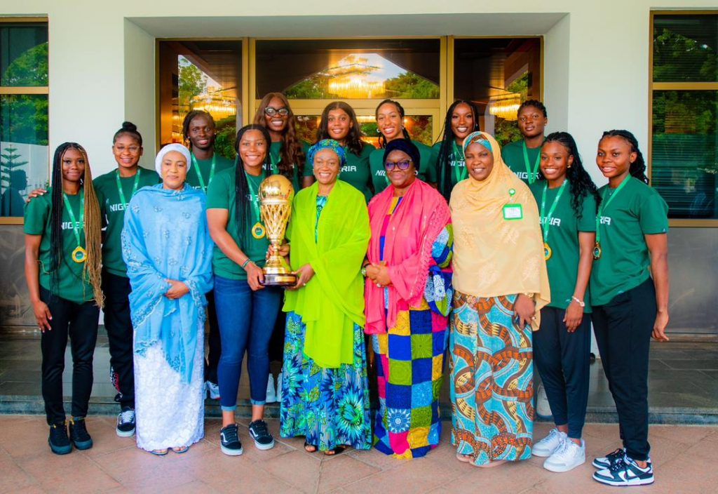 FIRST LADY OLUREMI TINUBU HOSTS D’TIGRESS