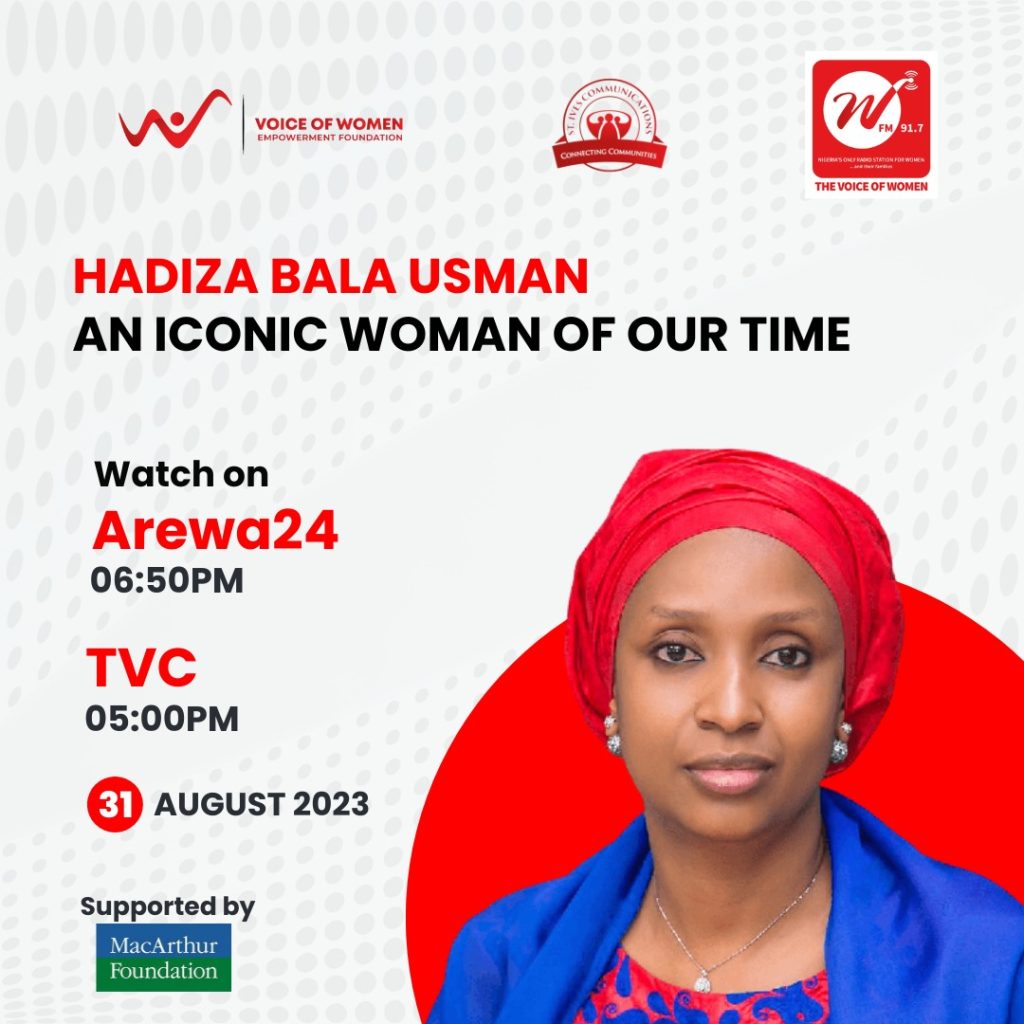 Watch Hadiza-iconic women of our time on tv