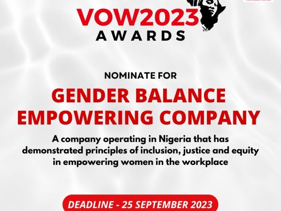 VOW2023 Awards for Gender Balance Empowering Company