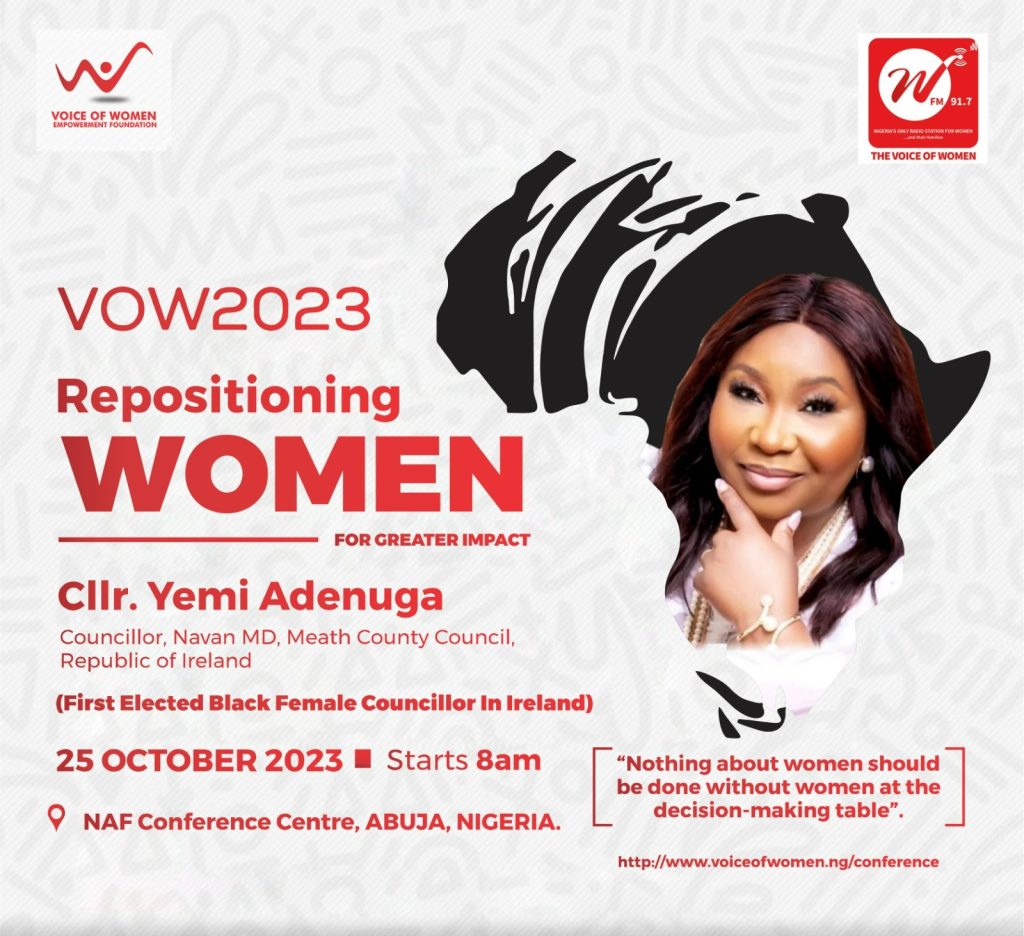 Meet Cllr. Yemi Adenuga, one of the speakers for VOW 2023