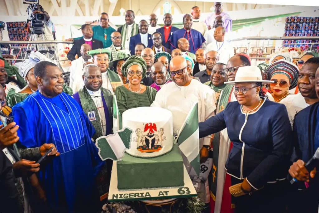 FIRST LADY DELIVERS MESSAGE OF HOPE, UNITY AT 63RD INDEPENDENCE DAY THANKSGIVING SERVICE 