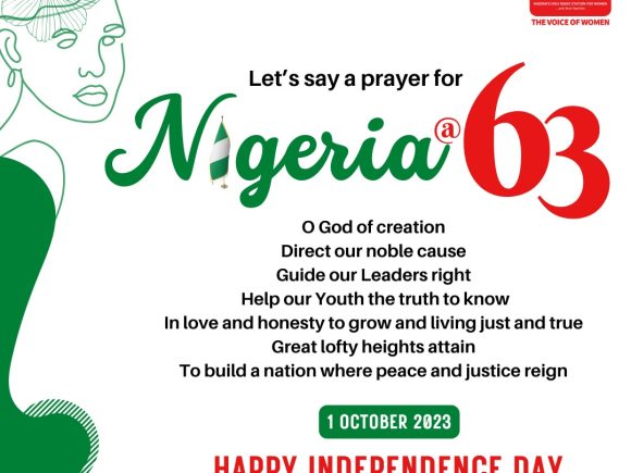 Happy 63rd Independence Day, Nigeria! from Women Radio 91.7