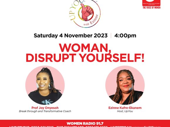 Woman, disrupt yourself