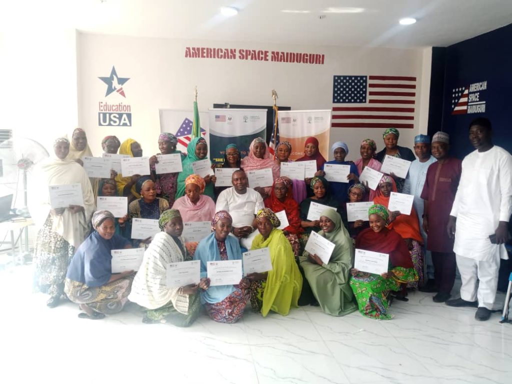 “SHE EXISTS” PROGRAM ADVANCES GENDER EQUITY AND EMPOWERS FEMALE JOURNALISTS IN MAIDUGURI, BORNO STATE WITH SUPPORT FROM THE U.S. EMBASSY ABUJA