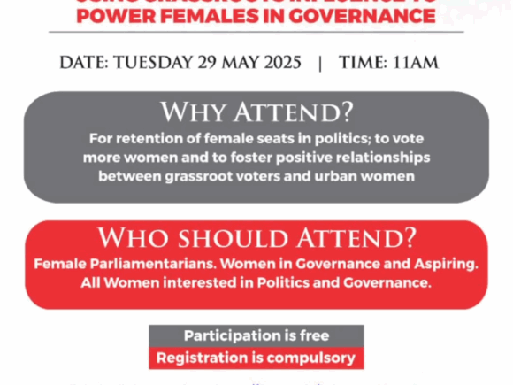 Using Grassroots Influence to Power Females in Governance