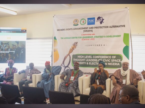 COMMUNIQUE ISSUED AT THE END OF THE HIGH-LEVEL CONFERENCE OF THOUGHT LEADERS ON CIVIC SPACE, POVERTY & ELECTIONS IN NIGERIA HELD AT SHEHU MUSA YAR’ADUA CENTRE, ABUJA – APRIL 29, 2025