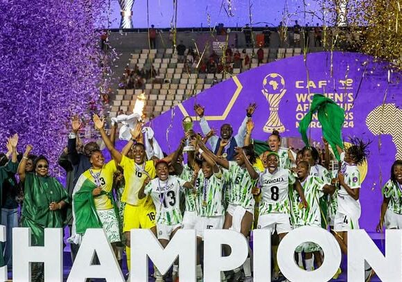 TINUBU, IMAAN, SANWO-OLU HAIL SUPER FALCONS’ HISTORIC VICTORYNigeria Clinches 10th WAFCON Title in Grand Style