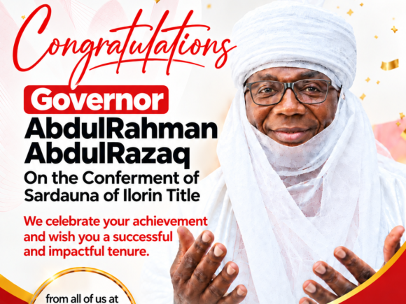 Congratulations Governor AbdulRahman AbdulRasaq