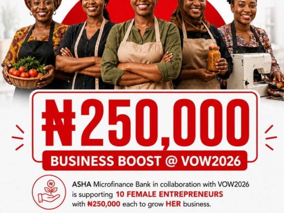 ₦250K GRANT FOR SMALL WOMEN ENTREPRENEURS!